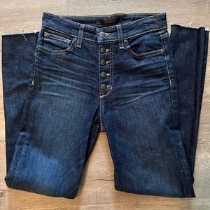 Joes Jeans - “The Charlie” High Rise skinny ankle - button fly Jean size 26